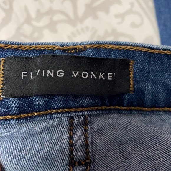 Flying Monkey Lightly Distressed Skinny Jeans - Picture 6 of 7